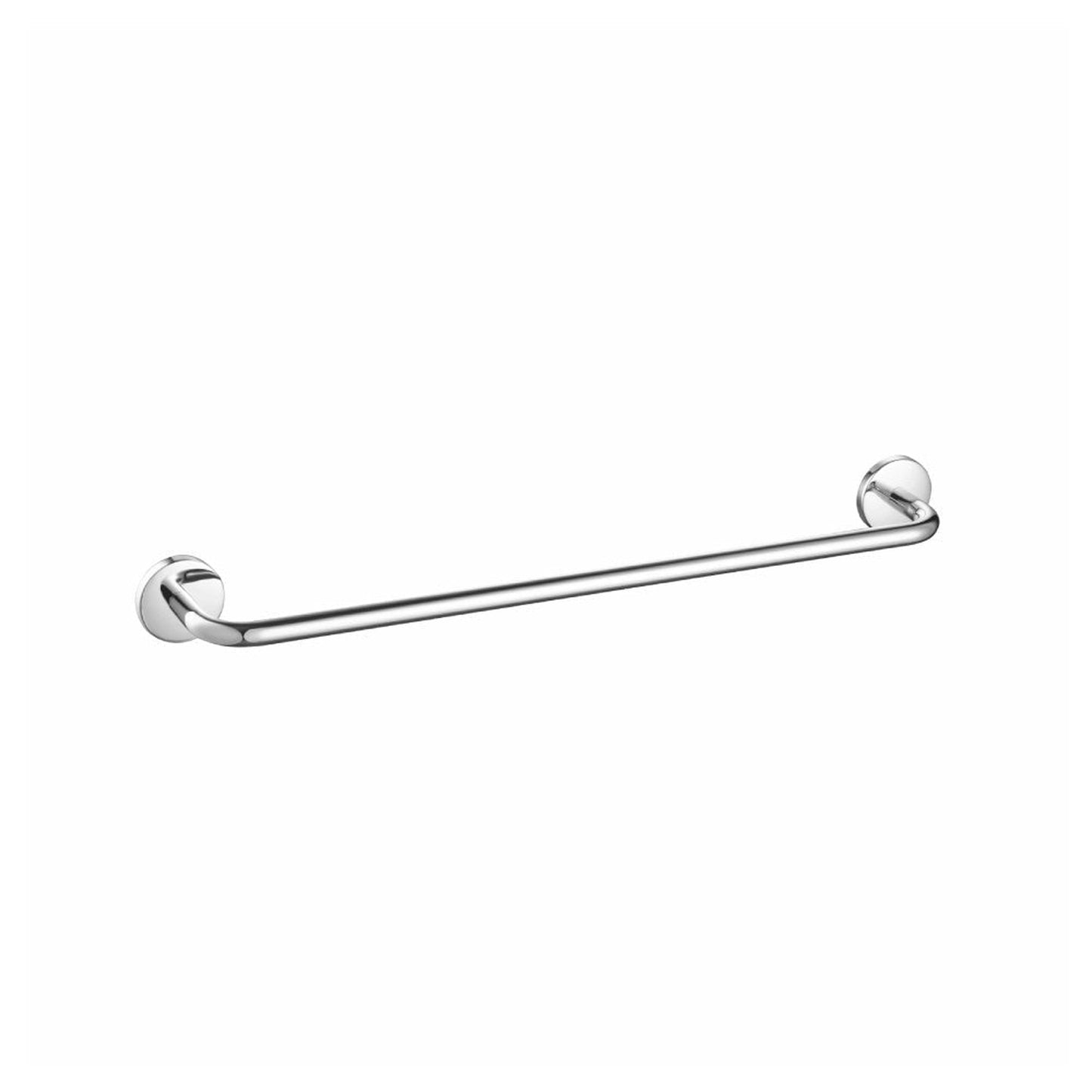 Flusso Faucets Serie 100 18" Brushed Nickel PVD Solid Brass Wall-Mounted Bathroom Towel Bar