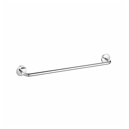 Flusso Faucets Serie 100 18" Brushed Nickel PVD Solid Brass Wall-Mounted Bathroom Towel Bar