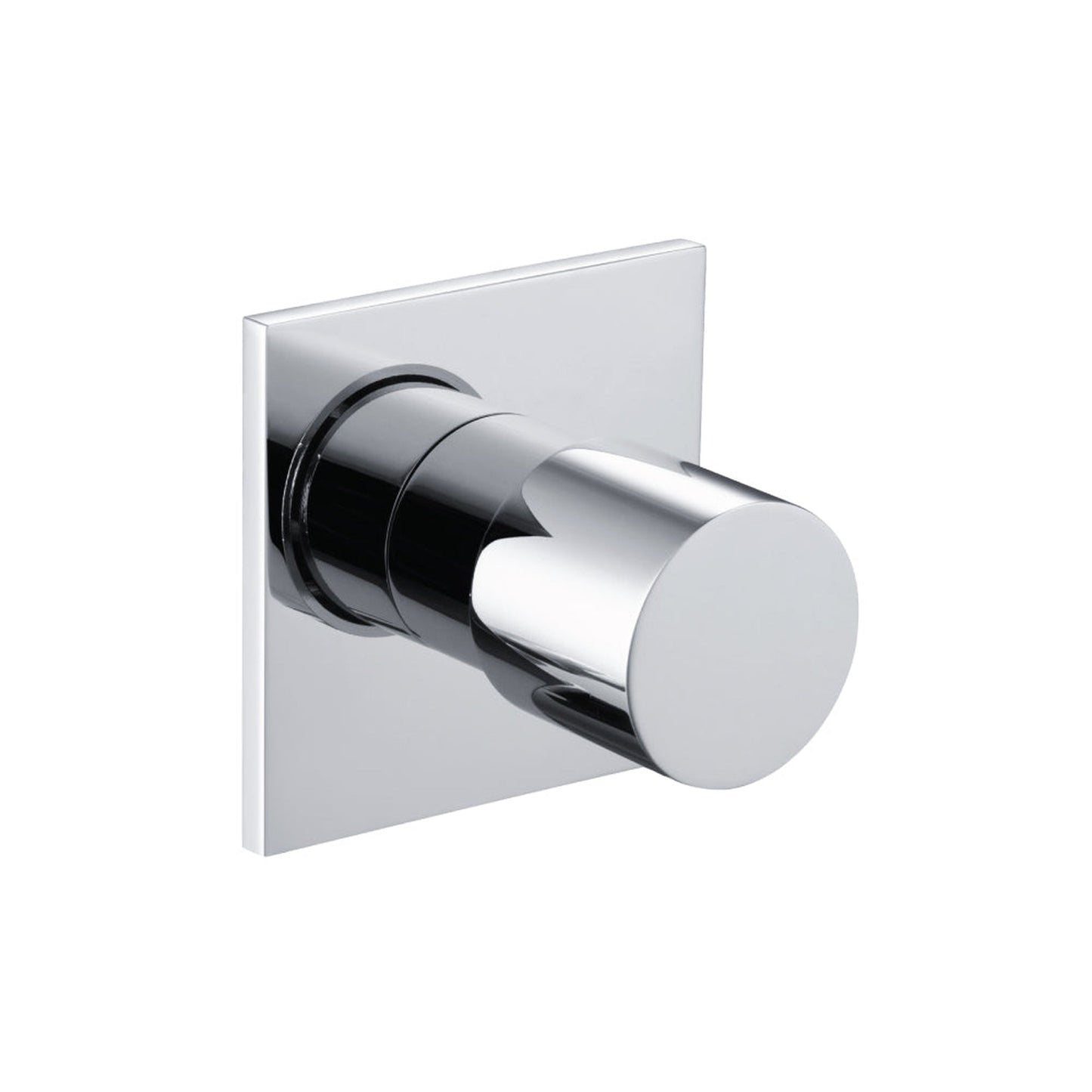 Flusso Faucets Serie 100 3" Chrome Wall Mounted Shower Faucet Trim