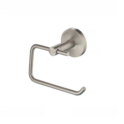 Flusso Faucets Serie 100 6" Brushed Nickel PVD Solid Brass Wall-Mounted Toilet Paper Holder