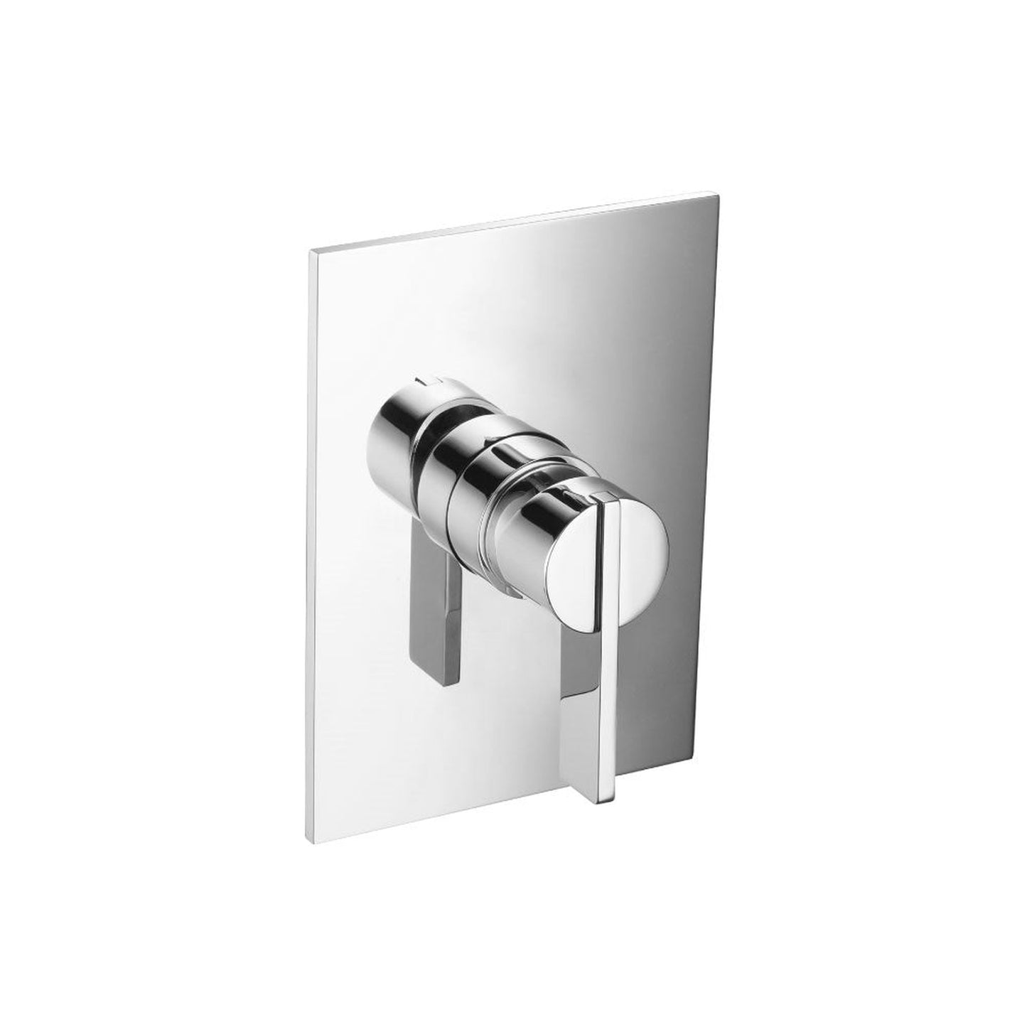 Flusso Faucets Serie 145 8" Chrome Shower Trim Set With 1-Output Pressure Balance Valve