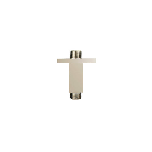Flusso Faucets Serie 160 2" Polished Nickel PVD Solid Brass Ceiling-Mounted Shower Arm With Adjustable Sliding Flange