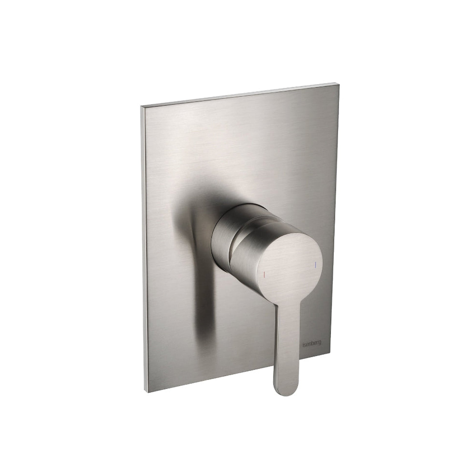 Flusso Faucets Serie 180 8" Brushed Nickel PVD Shower Trim Set With 1-Output Pressure Balance Valve