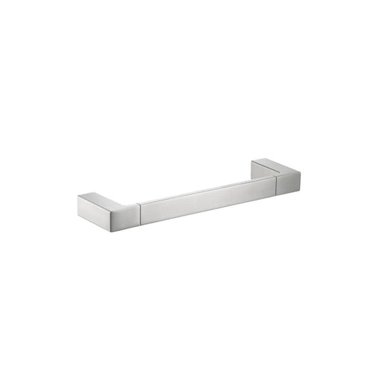 Flusso Faucets Serie 196 11" Mini Polished Nickel PVD Solid Brass Wall-Mounted Bathroom Towel Bar