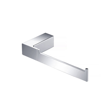 Flusso Faucets Serie 196 Chrome Solid Brass Wall-Mounted Toilet Paper Holder