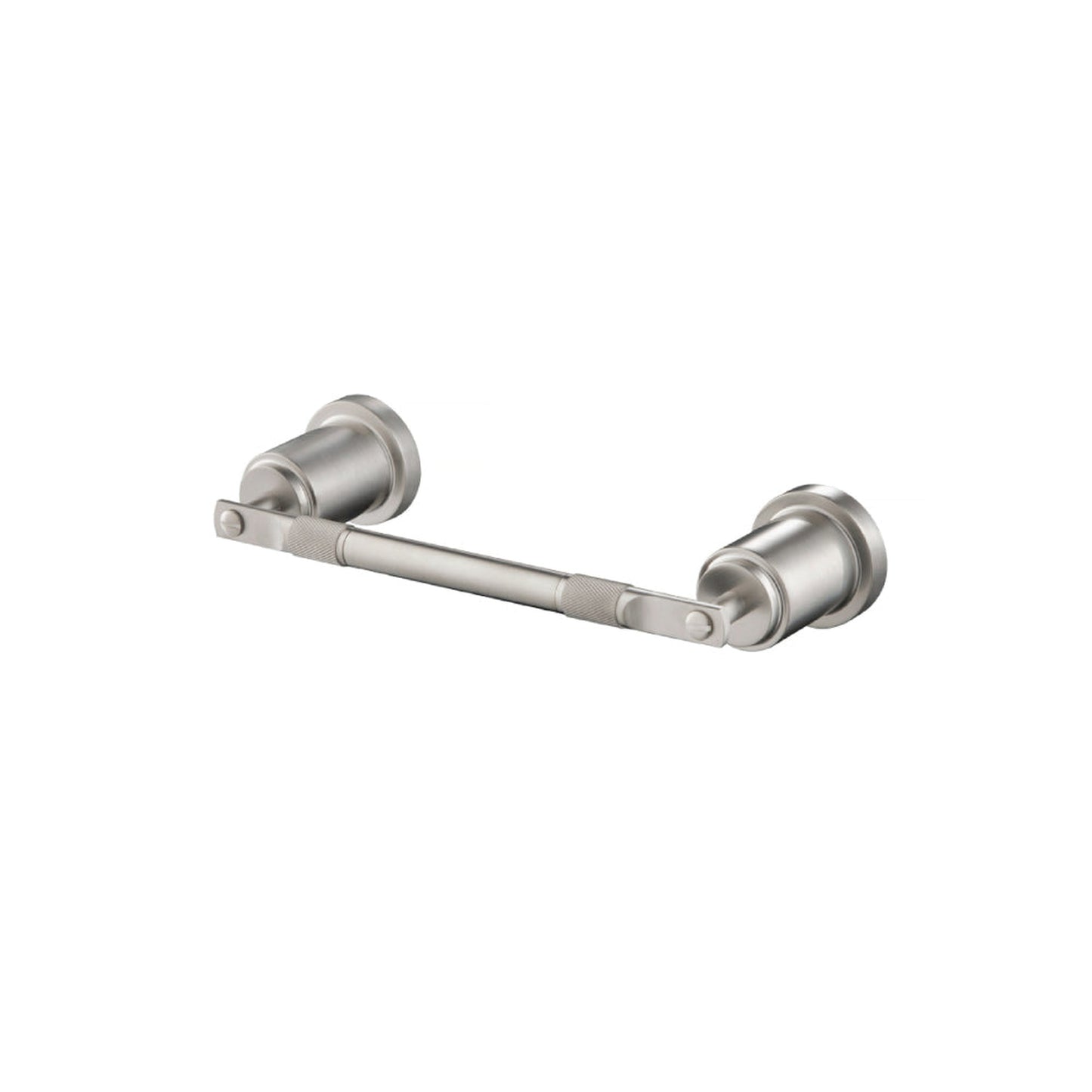 Flusso Faucets Serie 250 10" Mini Brushed Nickel PVD Solid Brass Wall-Mounted Bathroom Towel Bar