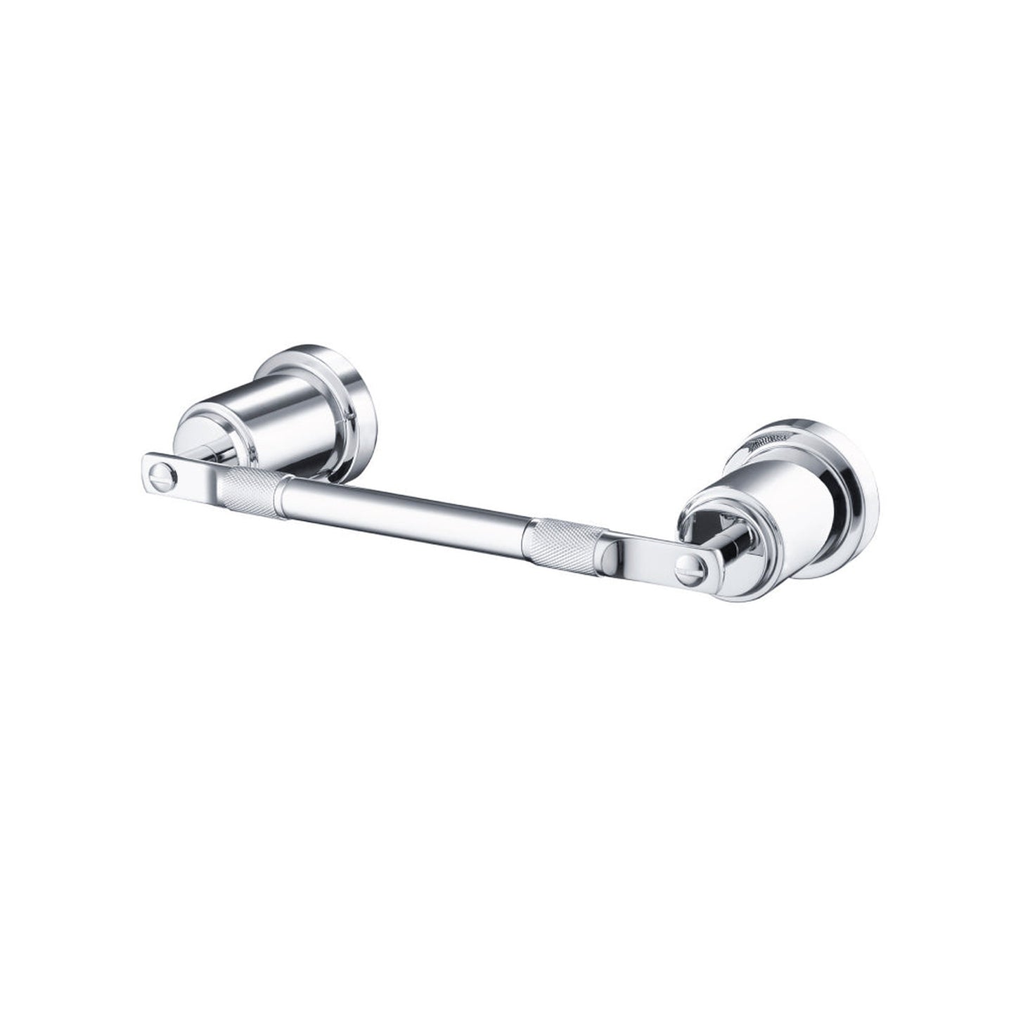 Flusso Faucets Serie 250 10" Mini Chrome Solid Brass Wall-Mounted Bathroom Towel Bar