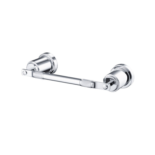 Flusso Faucets Serie 250 10" Mini Chrome Solid Brass Wall-Mounted Bathroom Towel Bar