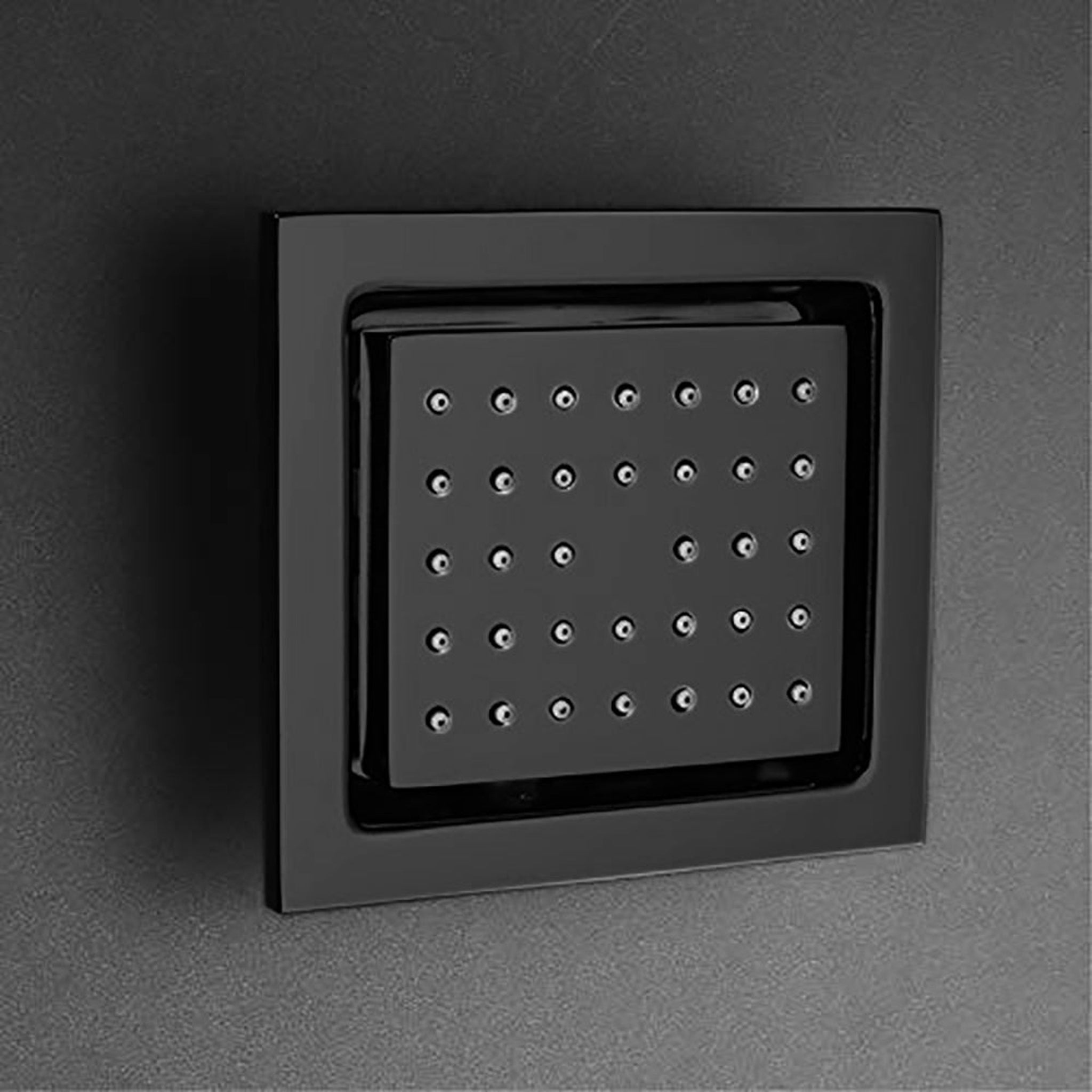Fontana Black Smart LED 5-Multi Function Shower System With 6-Body Jet ...