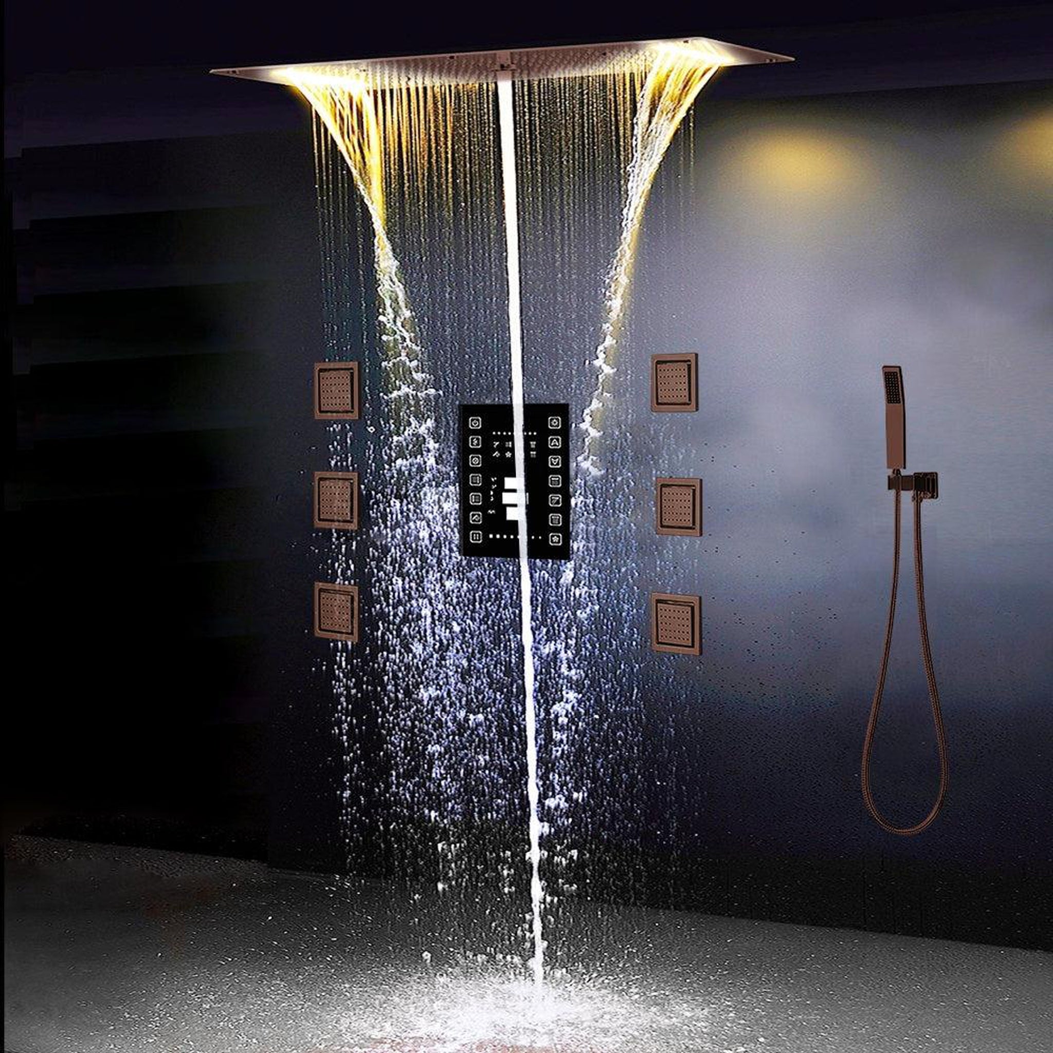 Fancy shower outlets faucet