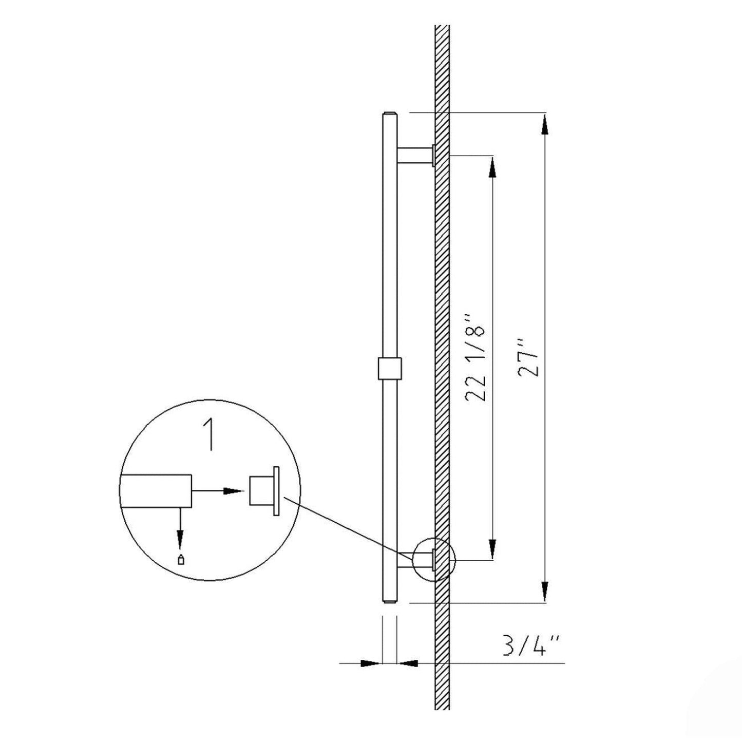 Fontana Reno 10" Chrome Round Ceiling Mounted Rainfall Shower System With 6-Body Massage Jets and Hand Shower