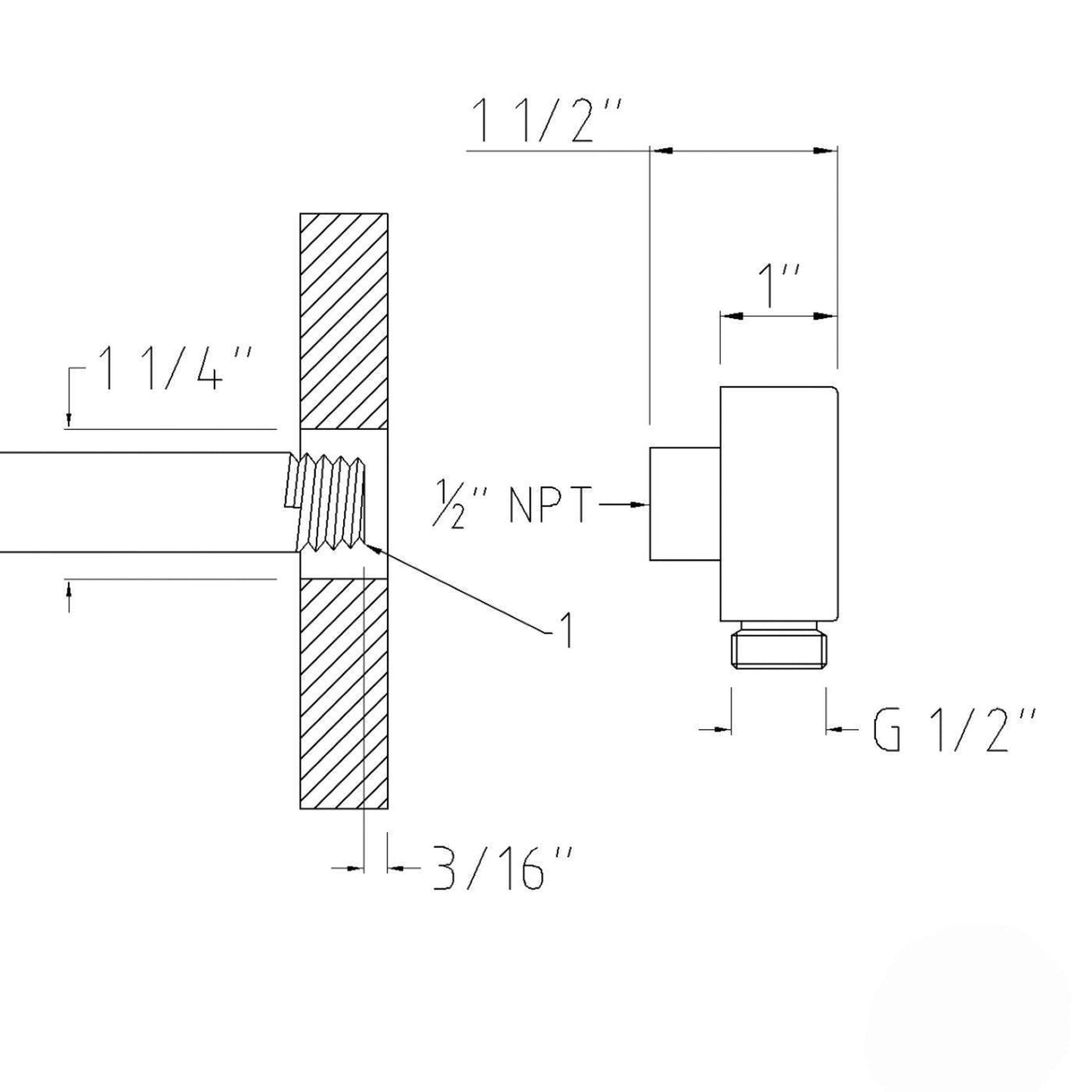 Fontana Reno 10" Chrome Square Ceiling Mounted Rainfall Shower System With 6-Body Massage Jets and Hand Shower