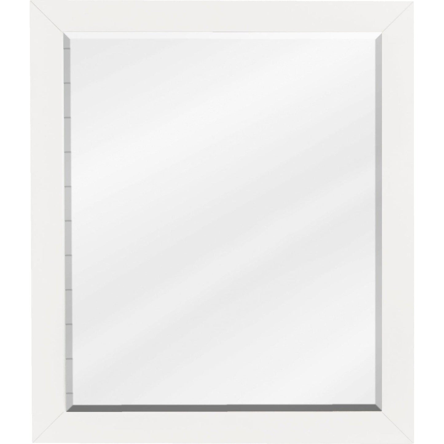 Hardware Resources Jeffrey Alexander 2nd Gen Cade 24" x 28" White Mirror