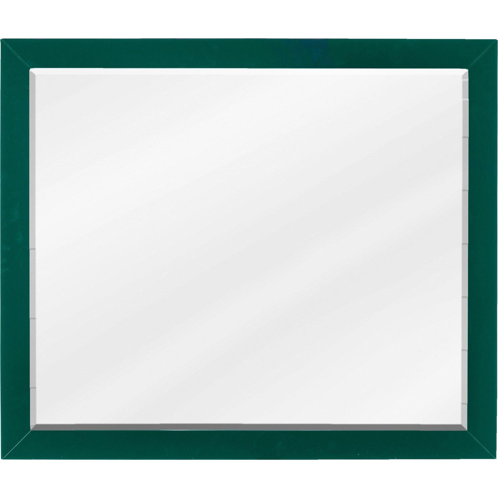 Hardware Resources Jeffrey Alexander 2nd Gen Cade 33" x 28" Forest Green Mirror