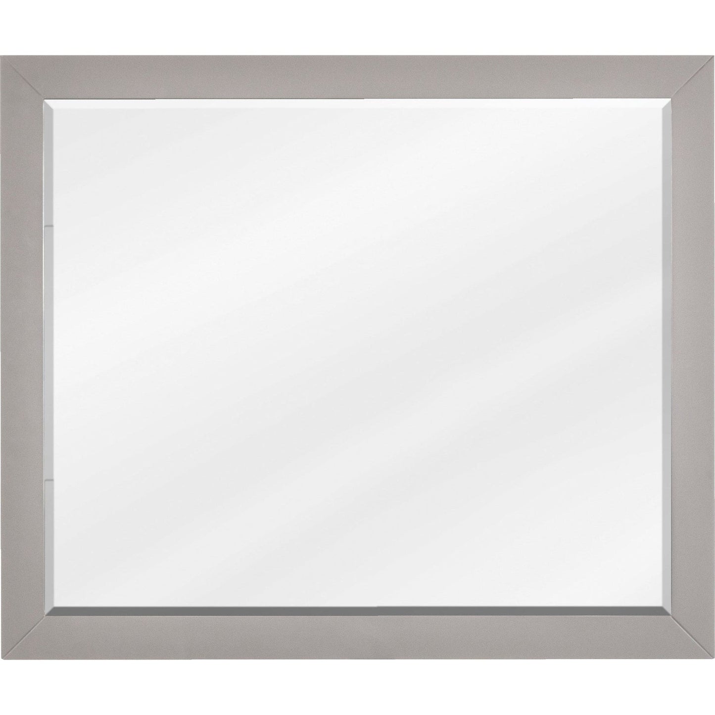 Hardware Resources Jeffrey Alexander 2nd Gen Cade 33" x 28" Gray Mirror