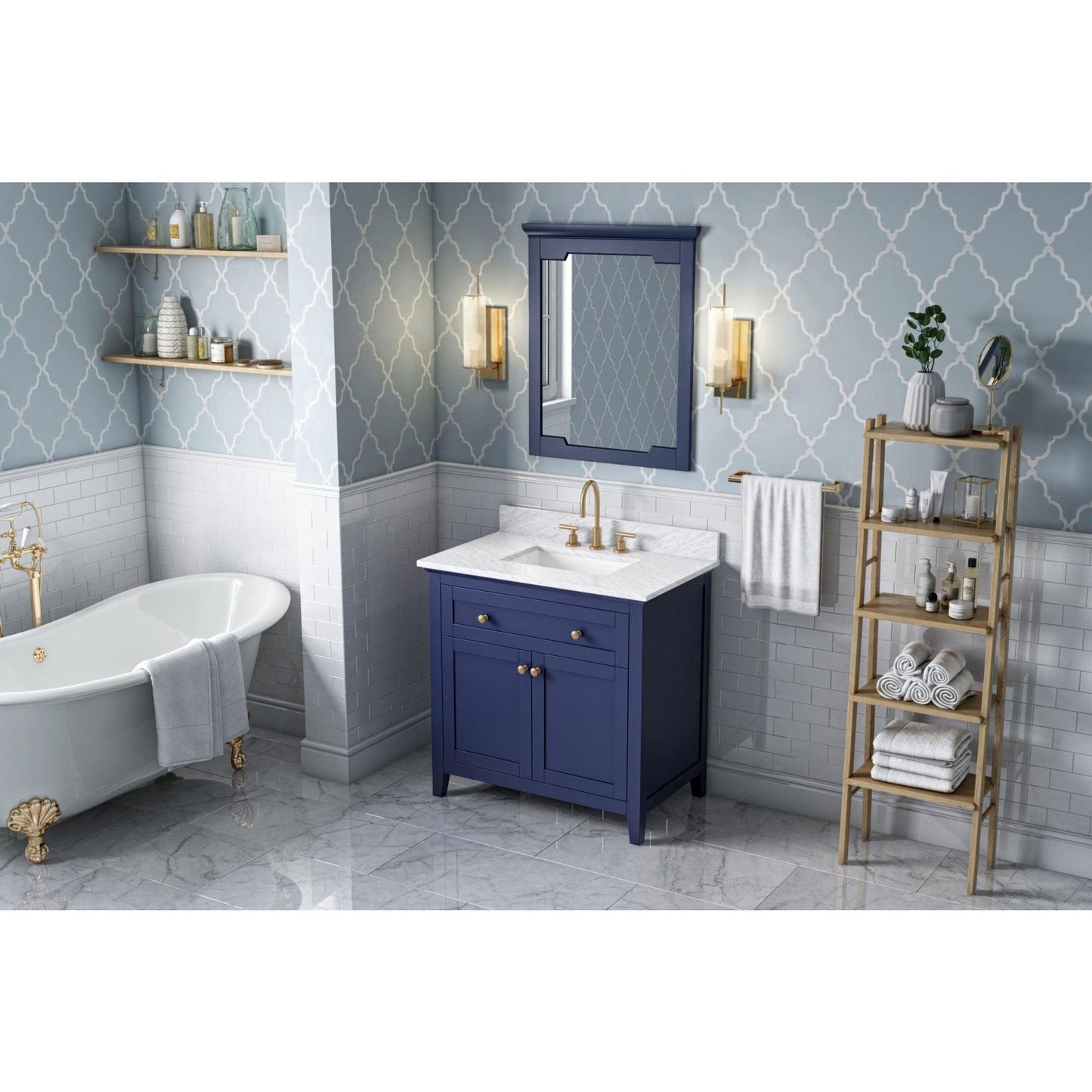 Hardware Resources Jeffrey Alexander 2nd Gen Chatham Vanities Hale Blue