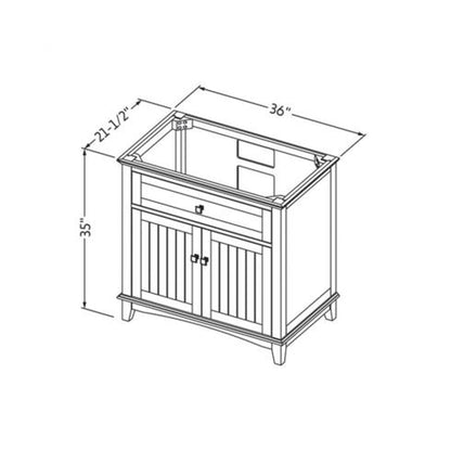 Hardware Resources Jeffrey Alexander Savino 36" Gray Freestanding Vanity With Steel Gray Cultured Marble Vanity Top, Backsplash and Rectangle Undermount Sink