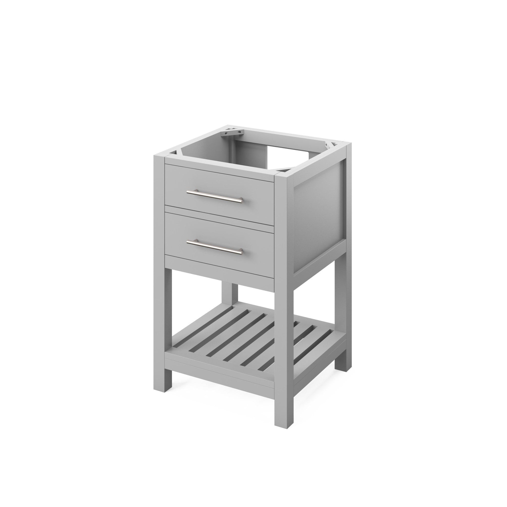 Hardware Resources Jeffrey Alexander Wavecrest 24" Gray Freestanding V