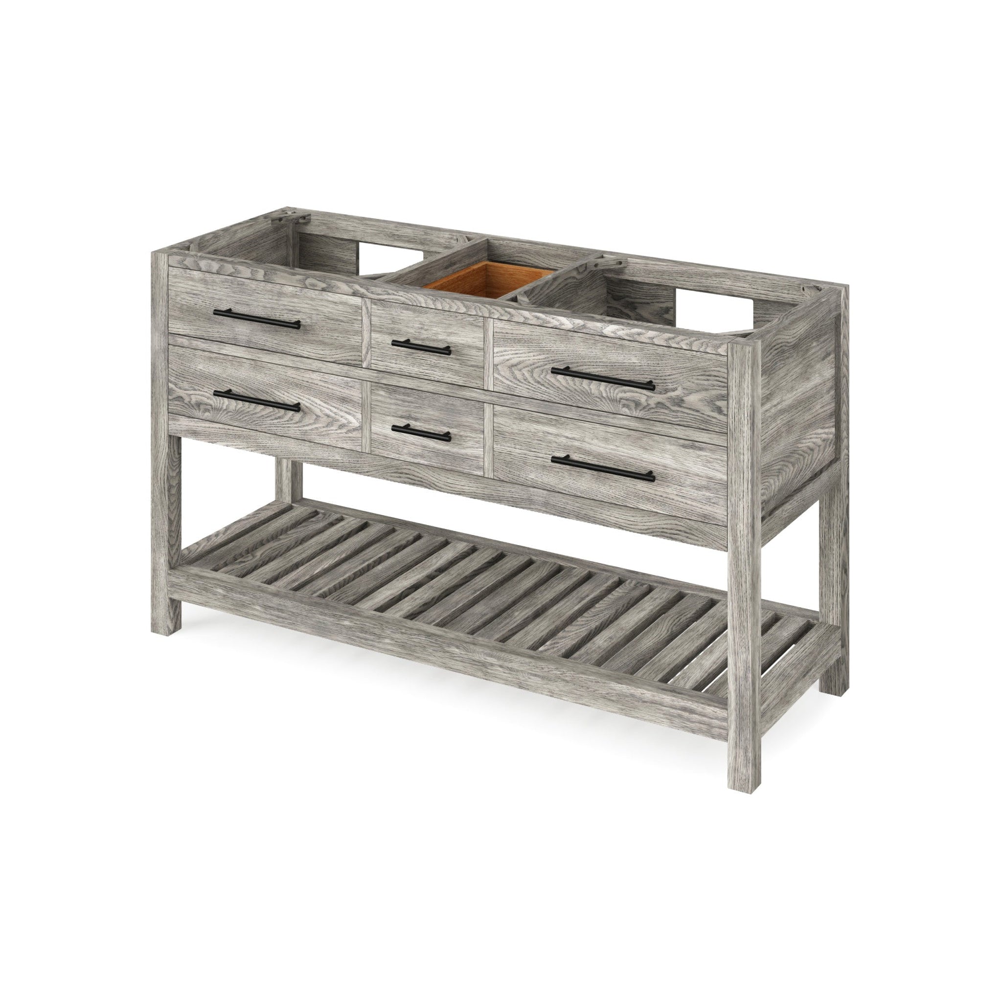 Hardware Resources Jeffrey Alexander Wavecrest 60" Weathered Grey Free