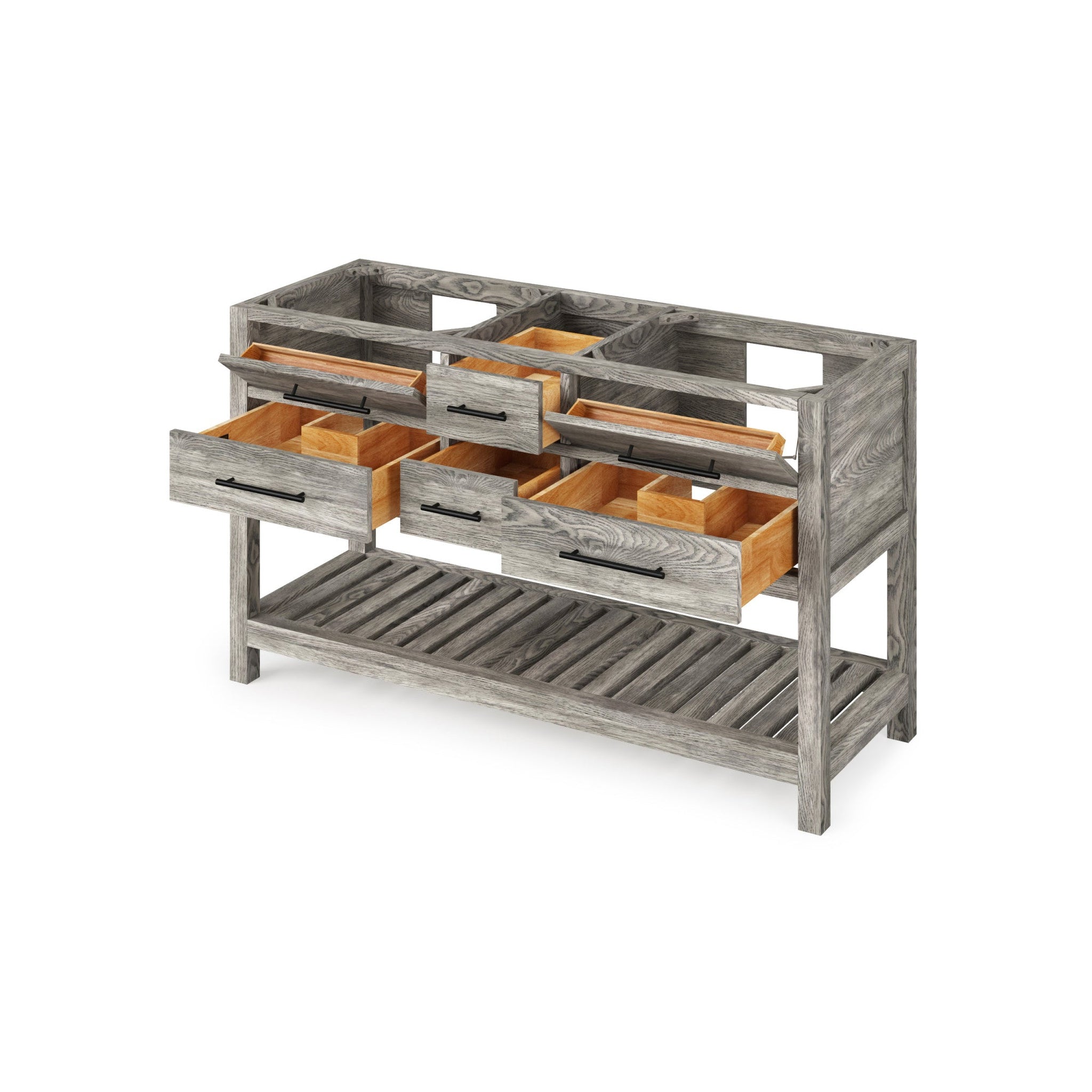 Hardware Resources Jeffrey Alexander Wavecrest 60" Weathered Grey Free