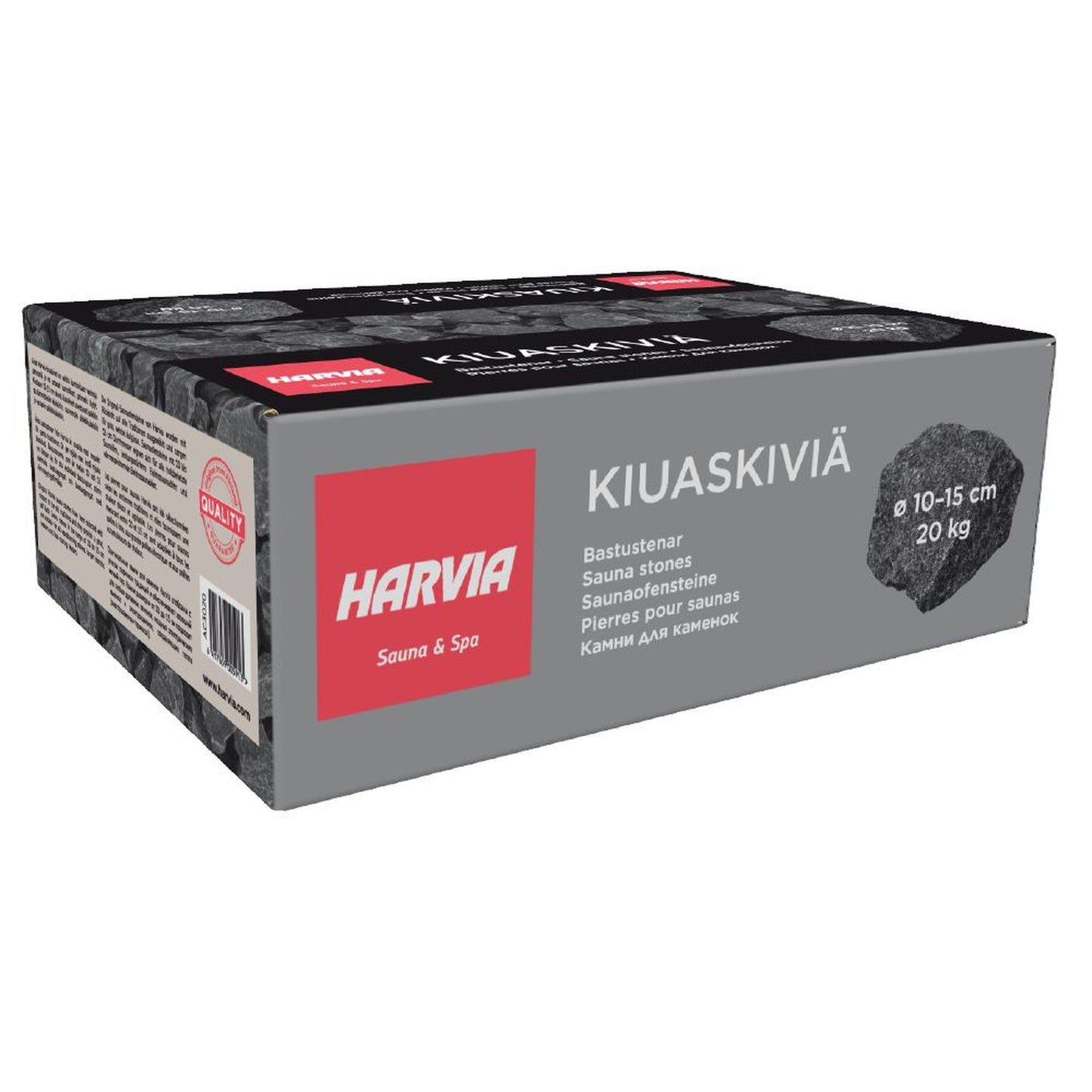 Harvia 10-15cm Natural Split Face Sauna Heater Stones