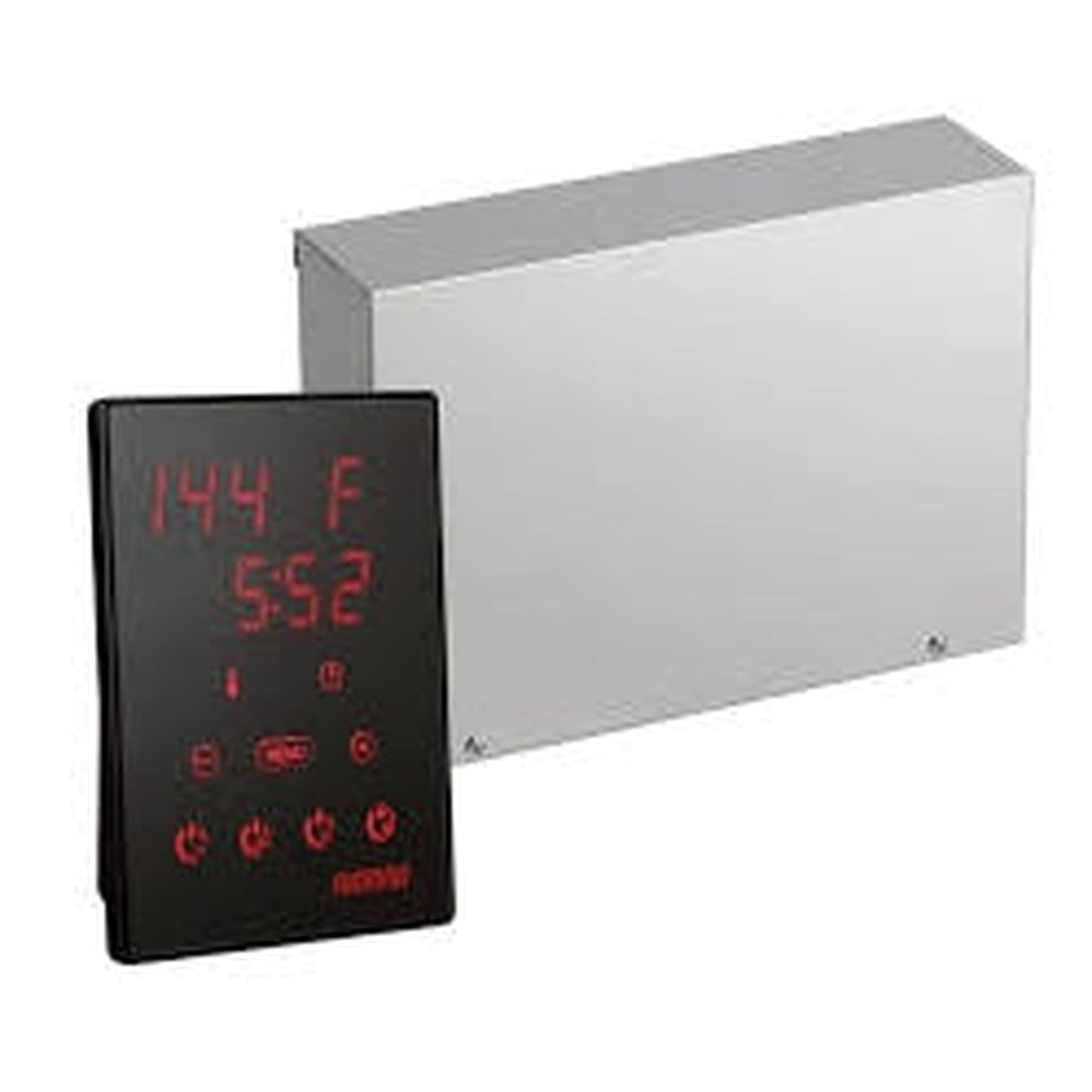 Harvia Xenio Wall Mount Digital Control For Combi 3 Phase Heaters in Black Finish
