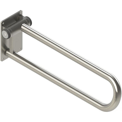 HealthCraft PT Rail 28" Stainless Steel Left Side Grab Bar