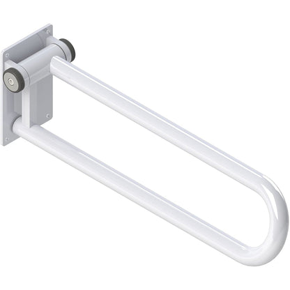 HealthCraft PT Rail 28" White Left Side Grab Bar