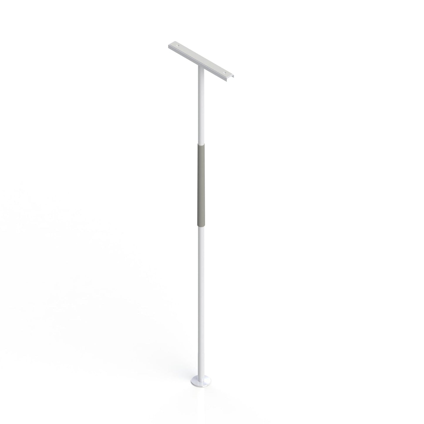 HealthCraft SuperPole White Bariatric Floor to Ceiling Safety Pole
