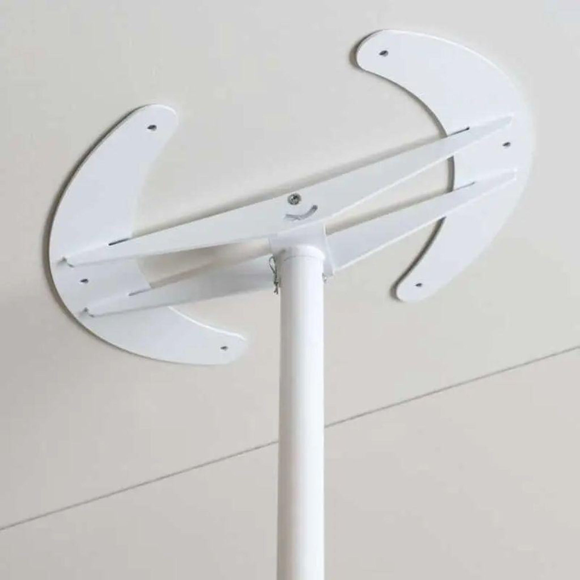 HealthCraft SuperPole White With Angled Ceiling Plate Safety Pole