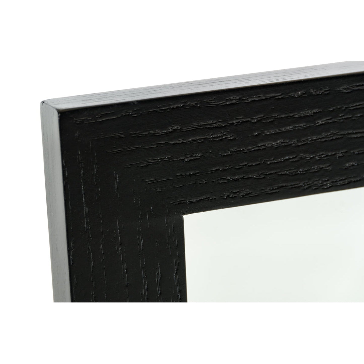 HomeRoots 20" MDF And Glass Mirror In Black