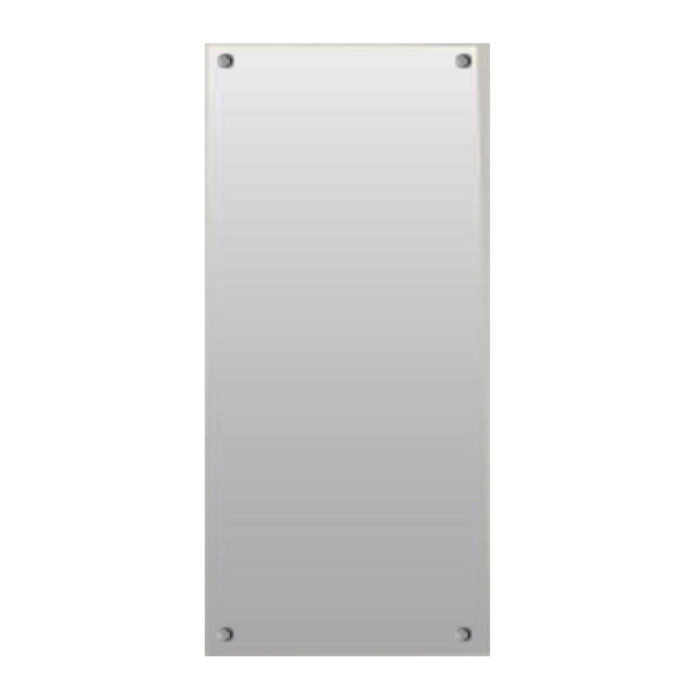 HomeRoots 20" MDF And Glass Mirror In White