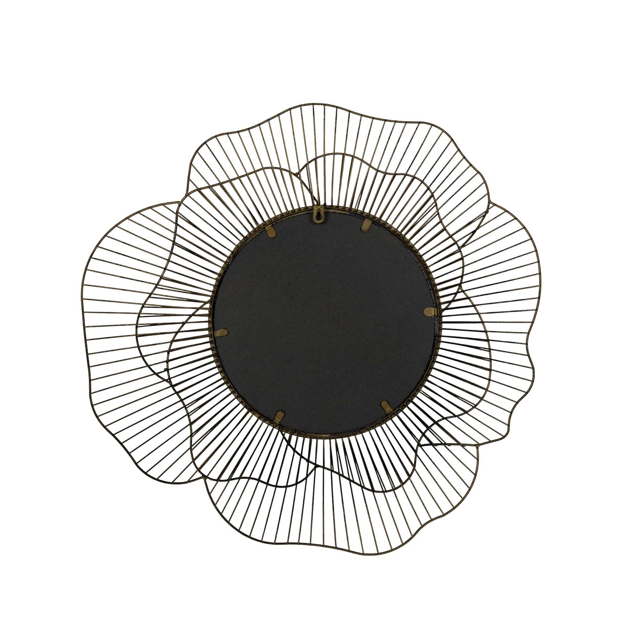 HomeRoots Flower Wall Mirror - Thumbnail 3