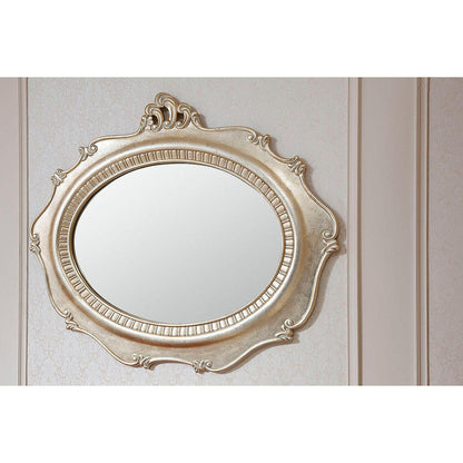 HomeRoots 35" Gold Mirror