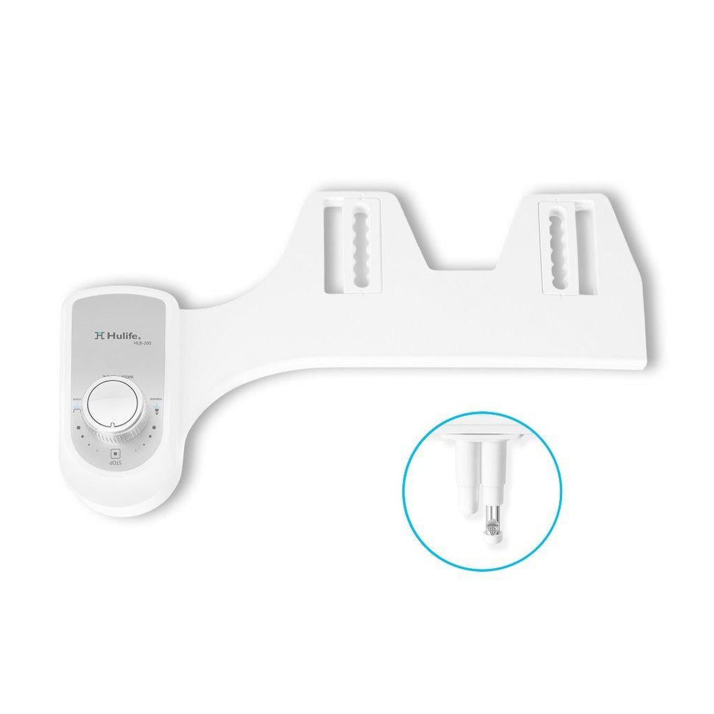 Hulife HLB-200 Non-Electric Dual Nozzle Bidet Toilet Attachment