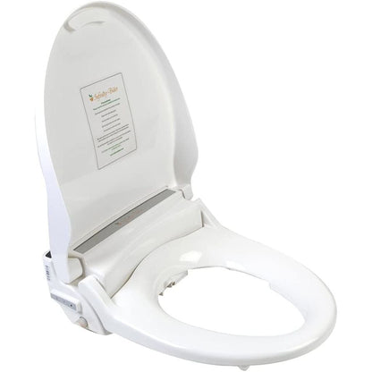 Infinity XLC-3000-EW White Instant Ceramic Heating Elongated Bidet Seat With Remote Control and Unlimited Warm Water Wash