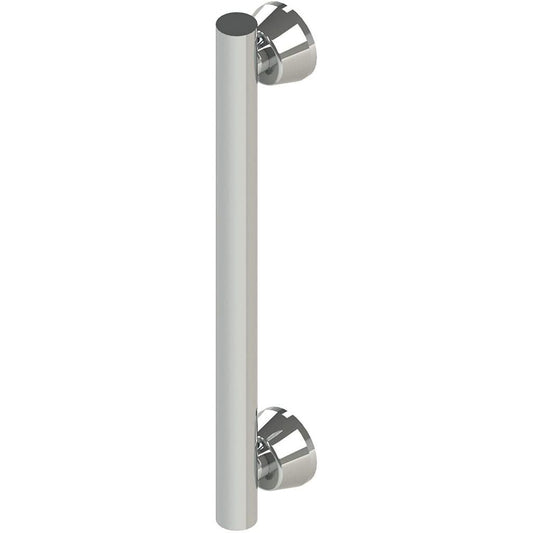 Invisia 18" Polished Chrome Wall-Mounted Linear Bar With Integrated Grab Bar