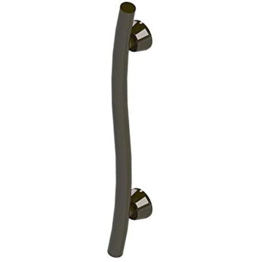 Invisia 24" Oil Rubbed Bronze Wall-Mounted Accent Curved Bar With Integrated Grab Bar