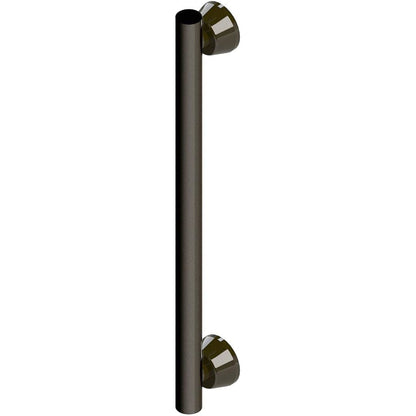Invisia 24" Oil Rubbed Bronze Wall-Mounted Linear Bar With Integrated Grab Bar
