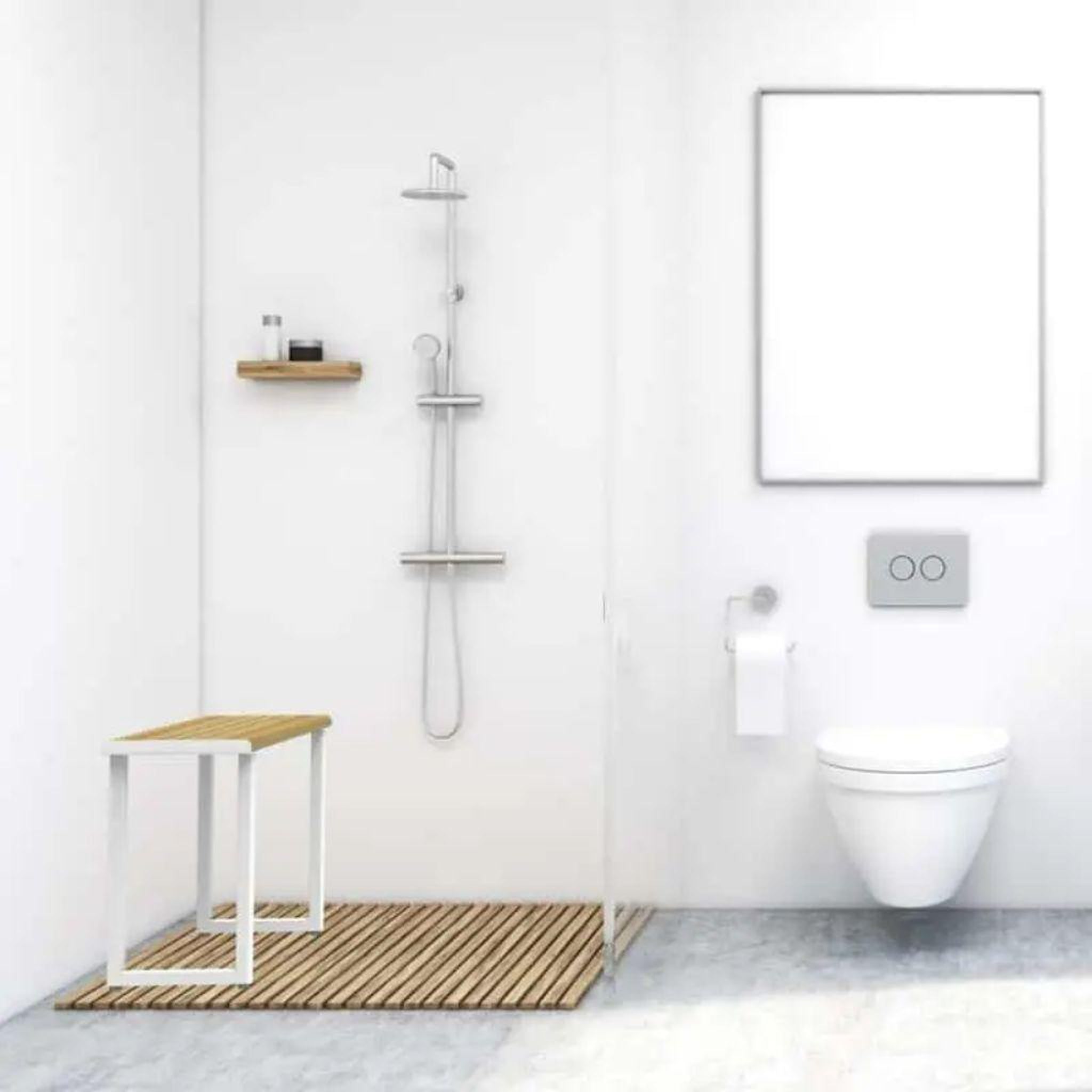 Freestanding ada shower online seat