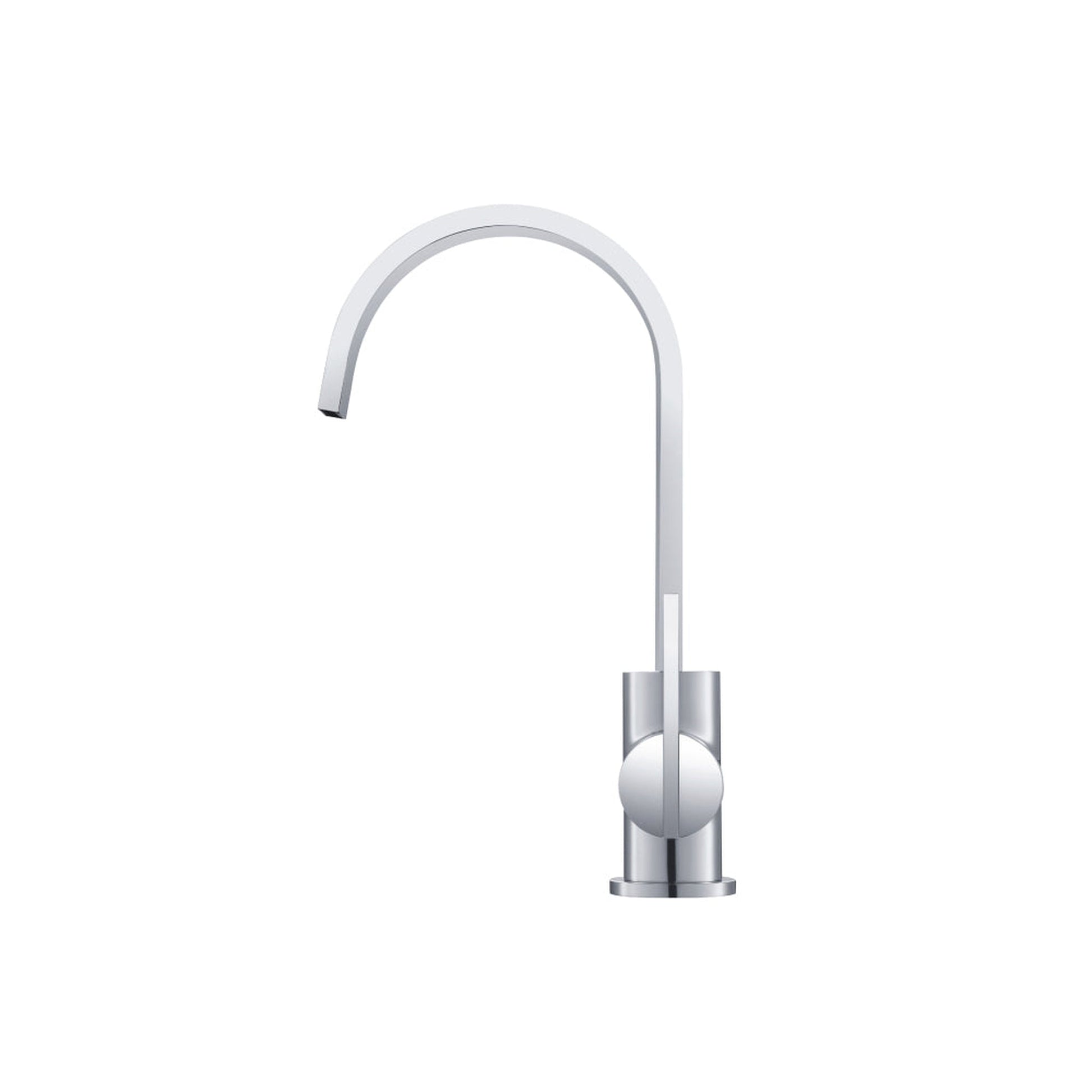 Isenberg Serie 145 10" Single-Hole Chrome Solid Brass Deck-Mounted Sink Faucet With Swivel Spout