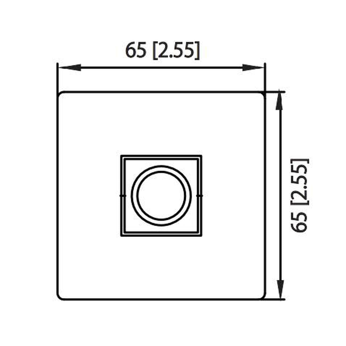 Isenberg Serie 160 12" Matte Black Solid Brass Ceiling-Mounted Shower Arm With Adjustable Sliding Flange