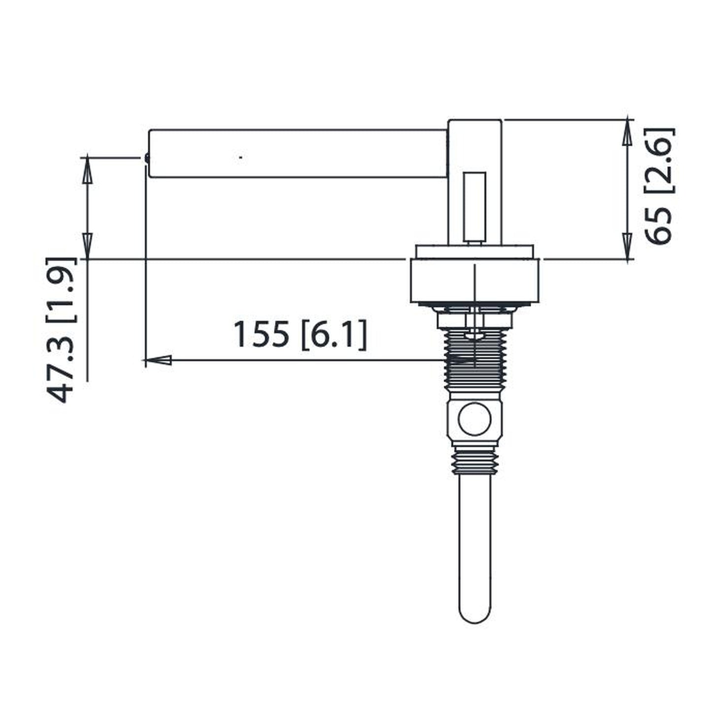 Isenberg Serie 260 14" Three-Hole Chrome Deck-Mounted Cascade / Sheet Flow Waterfall Roman Bathtub Faucet With Valve Set