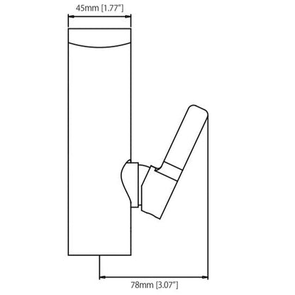 Isenberg Serie 260 6" Single-Hole Brushed Nickel PVD Deck-Mounted Bathroom Sink Faucet With Pop-Up Drain