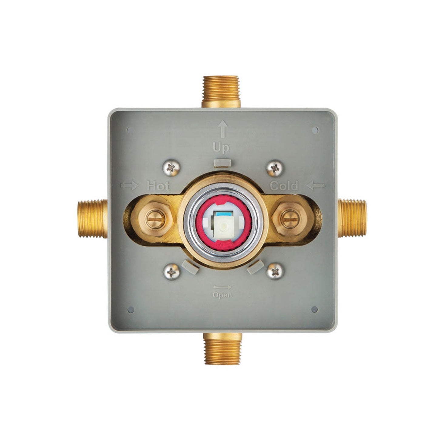 Isenberg Universal Fixtures 0.50" Brushed Nickel PVD 1-Output Pressure Balance Valve