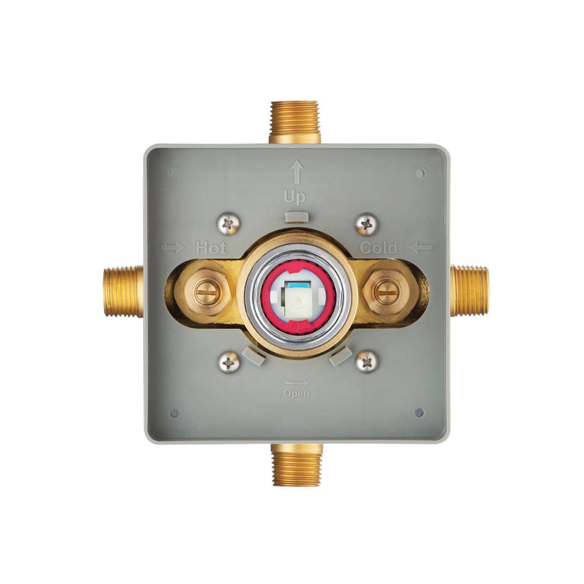 Isenberg Universal Fixtures 0.50" Brushed Nickel PVD 1-Output Pressure Balance Valve