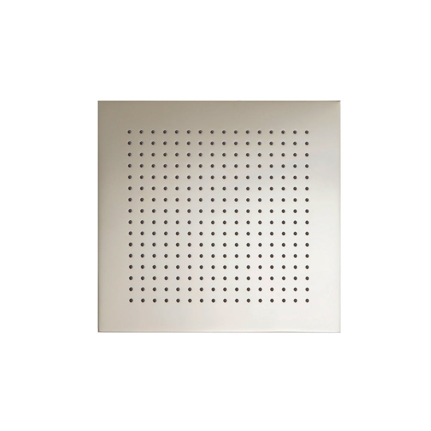 Isenberg Universal Fixtures 10" Single Function Square Polished Nickel PVD Solid Brass Rain Shower Head