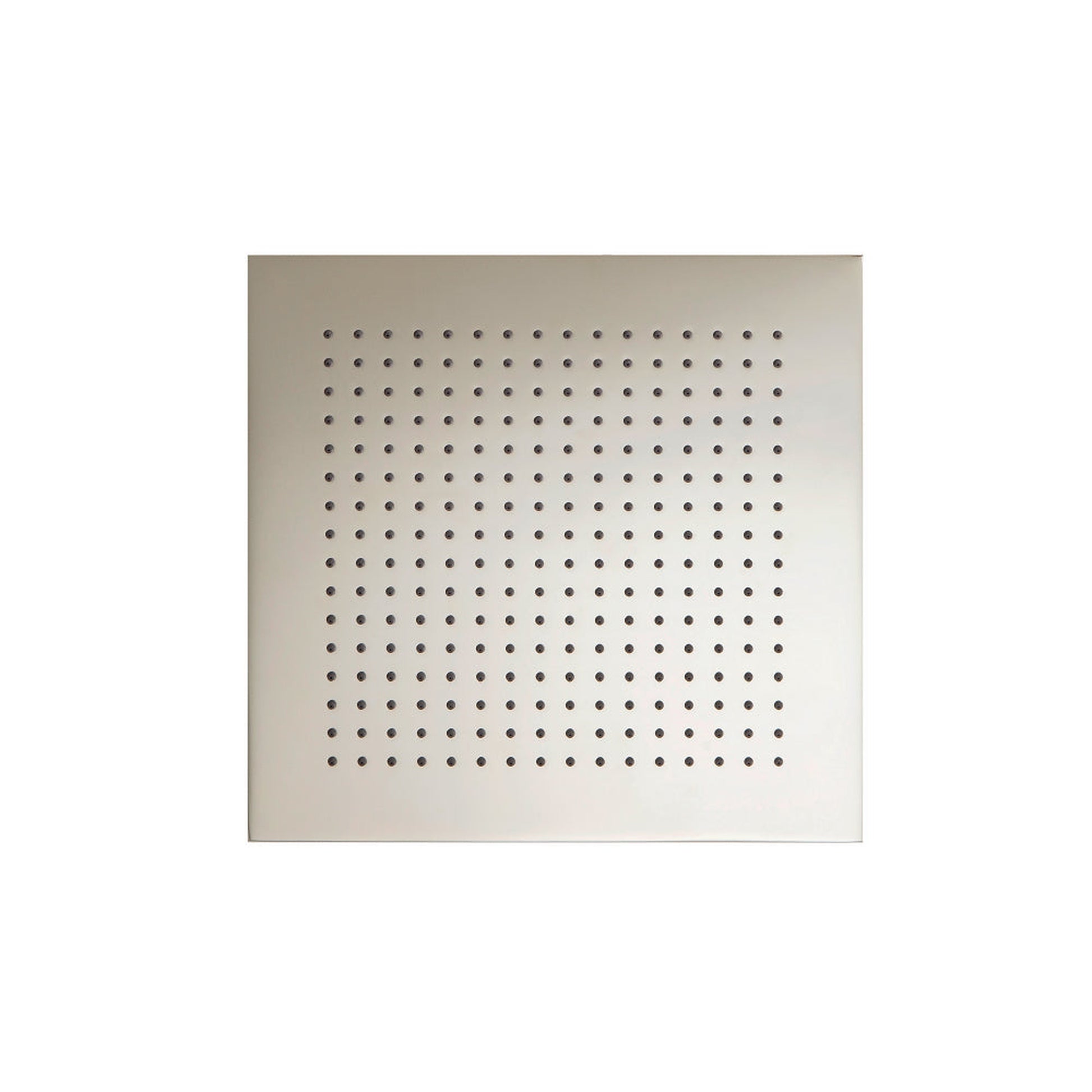 Isenberg Universal Fixtures 10" Single Function Square Polished Nickel PVD Solid Brass Rain Shower Head