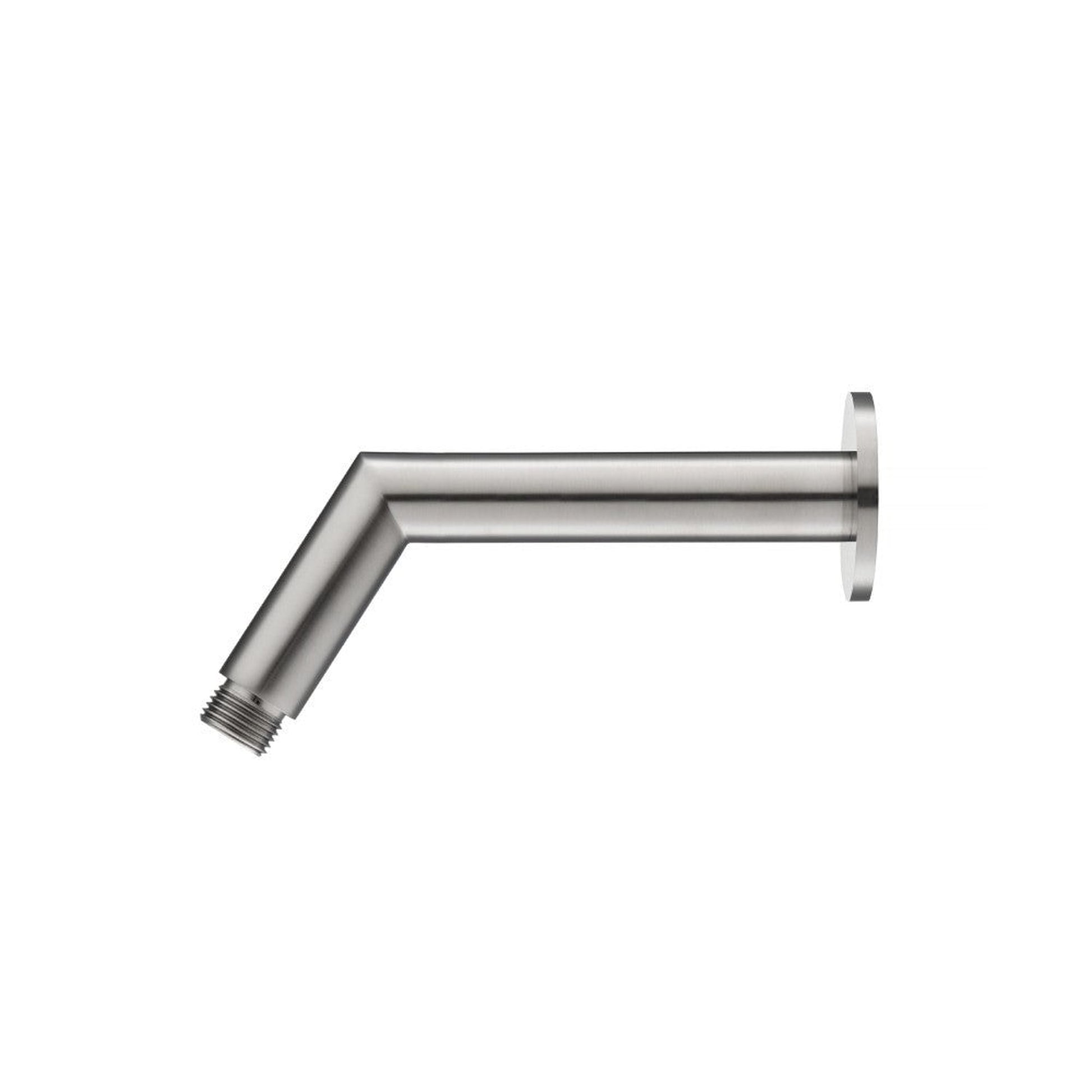 Isenberg Universal Fixtures 6" Polished Nickel PVD Solid Brass Wall-Mounted Standard Shower Arm With Square Sliding Flange