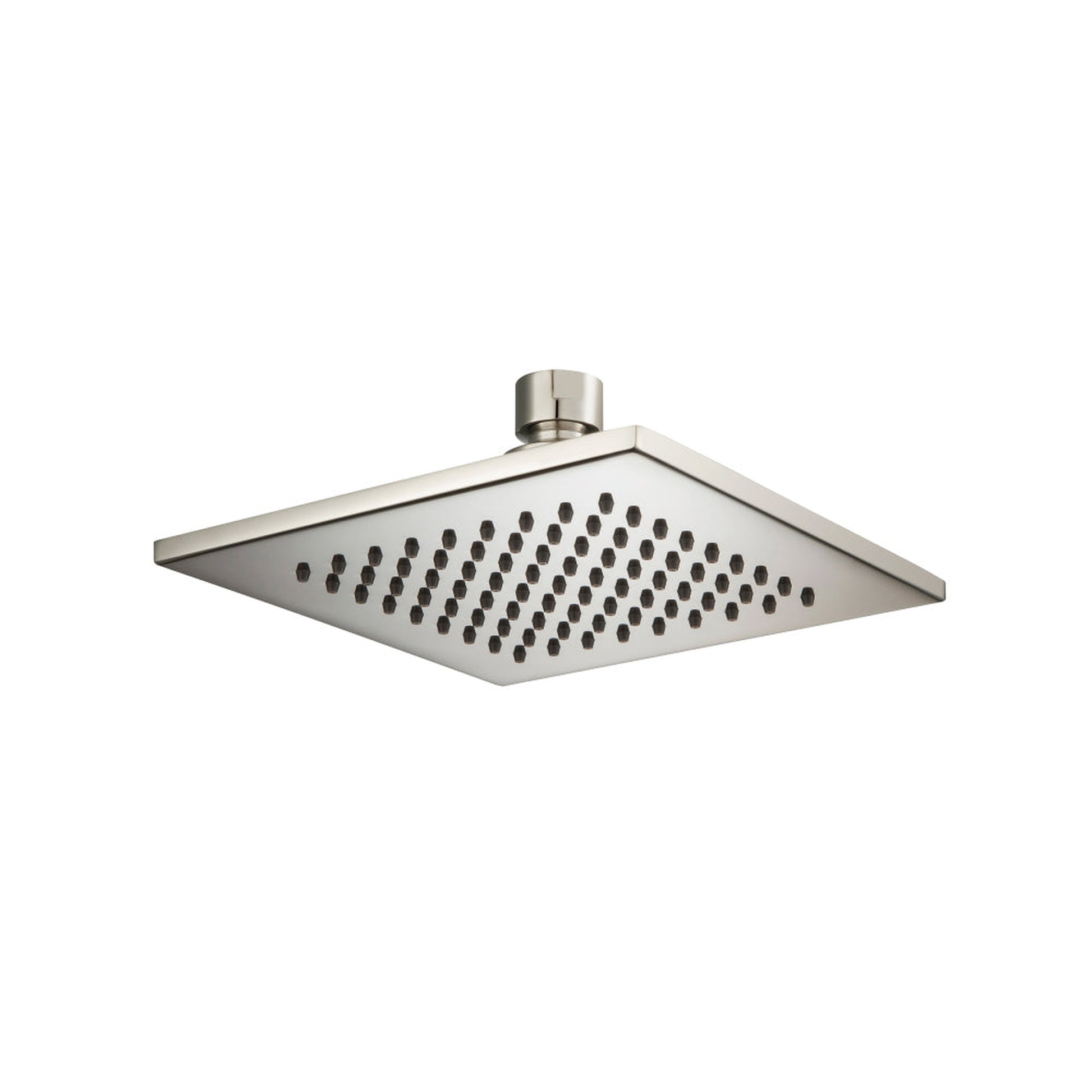 Isenberg Universal Fixtures 6" Single Function Square Polished Nickel PVD Solid Brass Rain Shower Head